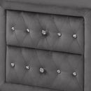 Sophia - 2 Drawer Nightstand - Gray by HouseOfZazla