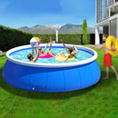 Inflatable Swimming Pool 244" x 63" Butterfly Design