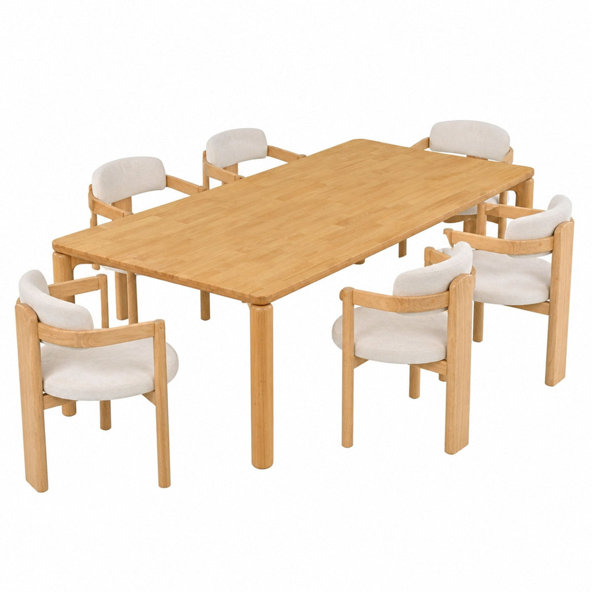 7-Piece Dining Table Set, photo 5 of 10