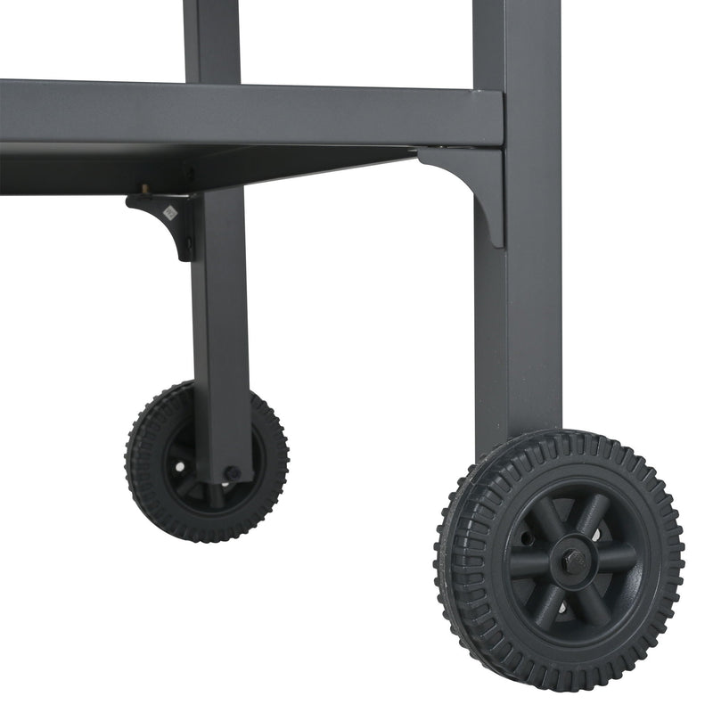Foldable Outdoor Kitchen Cart With Storage For Patio, photo 10 of 35