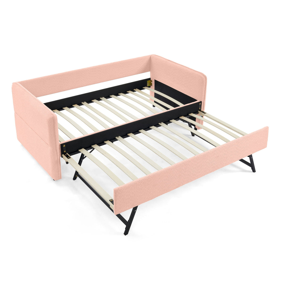 Upholstered Daybed With Pop Up Trundle, photo 2 of 27
