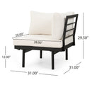 Theo Sofa Corner + Coffee Table