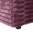 Oversized Double Chaise Lounge Sofa Bed With USB Ports And Cup Holders