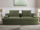 Nimbus - Oversized Full Foam 4 Seater Couch For Living Room Upholstered In Soft, Wide Armrests by HouseOfZazla