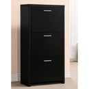 3 Drawer Shoe Rack - Black by HouseOfZazla