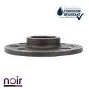 1 in. Prefinished Matte Black Floor Flange by PIPE DECOR