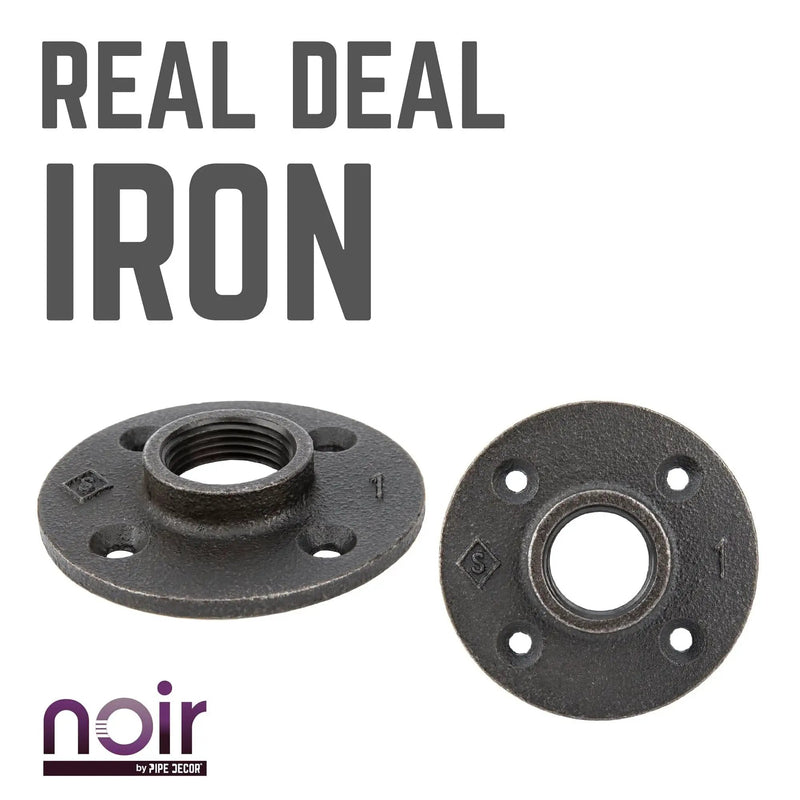 1 in. Prefinished Matte Black Floor Flange, photo 8 of 11
