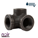 1/2 in.  Prefinished Matte Black Side Outlet Elbow