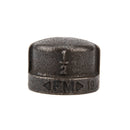 1/2 in. Prefinished Matte Black Cap