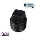 1/2 in. Prefinished Matte Black Plug