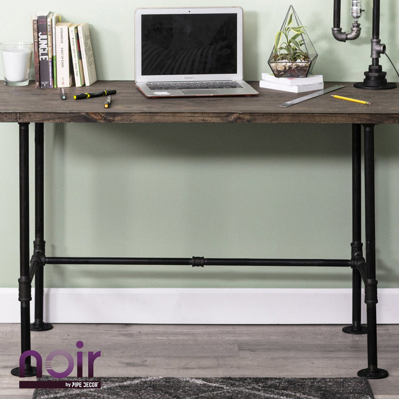 3/4 in. x 3/4 in. x 1/2 in. Prefinished Matte Black Reducing Tee