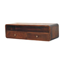 Floating Open Console - Walnut by Unique Piece Furniture