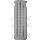 71x22in Chaise Lounger Cushion Recliner Rocking Chair Sofa Mat Deck Chair Cushion