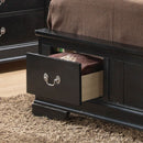 Upholstered Panel Sleigh Bed Design by HouseOfZazla