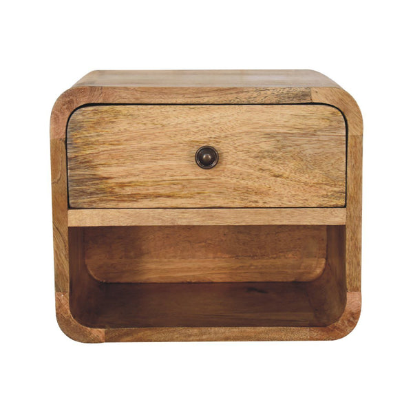 Mini Floating Open Bedside - Oak, photo 2 of 7