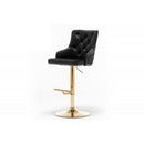 Adjustable Swivel Bar Stool With Nailhead Trim (Set of 2) by HouseOfZazla