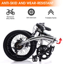 20" Folding City Bike Aluminum Frame 8 Speed Folding Bike