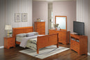 Louis Phillipe - Panel Sleigh Bed by Unique Piece Furniture