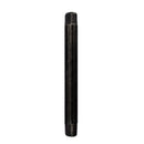 1/2 in. x 10 in. Prefinished Matte Black Pipe