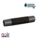 1/2 in. x 4 in. Prefinished Matte Black Pipe by PIPE DECOR