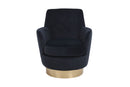 Teddy Swivel Barrel Chair, Swivel Accent Chairs Armchair For Living Room by HouseOfZazla