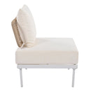 Walker Edison | Outdoor 8-Piece Sectional Sofa Set