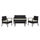 Noli - 4 Piece Outdoor Conversation Set by HouseOfZazla