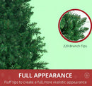 Artificial Half Christmas Trees with Auto Open Steel Base
