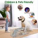2PCS Folding Humane Animal Trap Cages for Cats, Rabbits & Squirrels