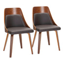 Anabelle - Mid-Century Modern Dining Chair (Set of 2) by HouseOfZazla