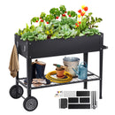 Raised Garden Bed - Elevated Metal Planter Box