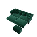 3 In 1 Pull Out Convertible Sleeper Sofa Bed, King Size, Chaise Lounge