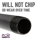 1/2 in. x 24 in. Prefinished Matte Black Pipe