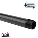 1/2 in. x 30 in. Prefinished Matte Black Pipe by PIPE DECOR