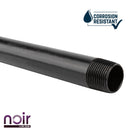 1 in. x 30 in. Prefinished Matte Black Pipe