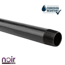 1 in. x 30 in. Prefinished Matte Black Pipe by PIPE DECOR
