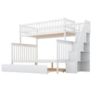 Bunk Bed With Staircase by HouseOfZazla