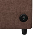 Pull Out Sofa Bed Loveseat Sleeper With Twin Size Memory Mattress With Two USB Ports For Living Room Spaces by HouseOfZazla
