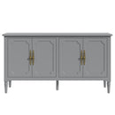 Mid Century Wood Buffet Sideboard for Living Room