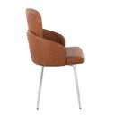 Dahlia - Contemporary, Dining Chair (Set of 2) by HouseOfZazla