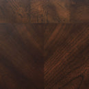 Laney 1-shelf Glass Top Rectangular End Table Deep Merlot