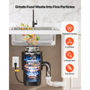 Food Waste Garbage Disposal with 3/4HP Motor and Continuous Feed by HouseOfZazla