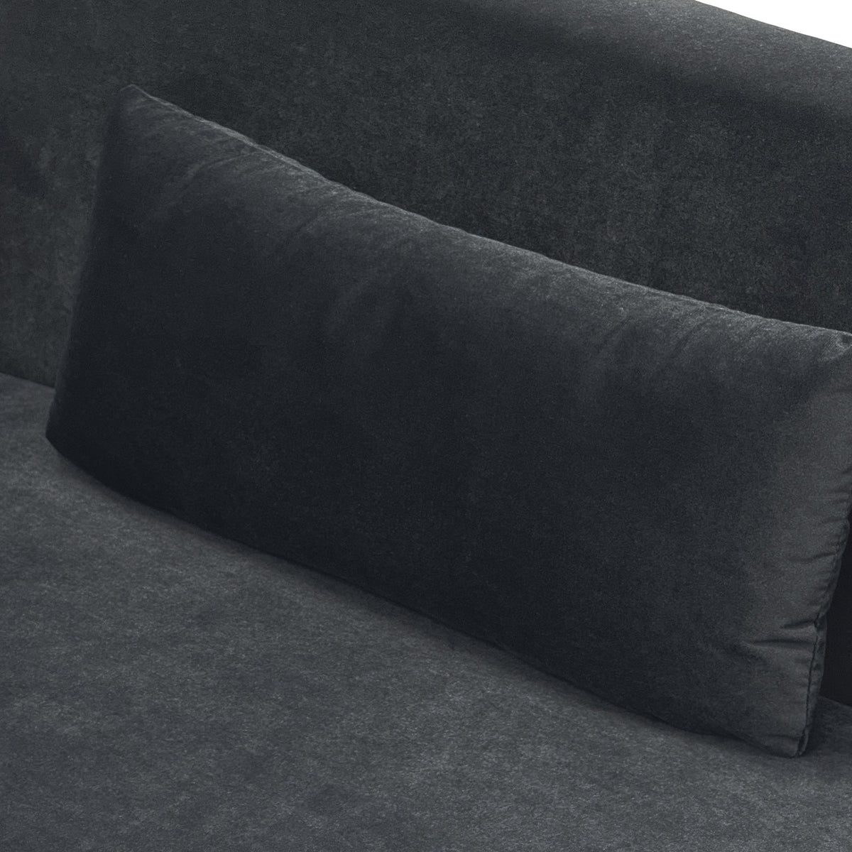 Black Velvet 2-Piece Sofa Set, photo 10 of 10