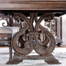 Rustic Dining Set With Table And Upholstered Chairs by Unique Piece Furniture
