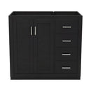 Retro Style Bathroom Vanity, 3 Drawers & Soft Closing Doors by HouseOfZazla