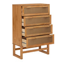 Talo - 4 Drawer Dresser - Natural by HouseOfZazla
