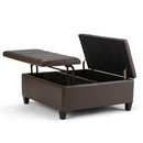 Ellis - Coffee Table Storage Ottoman Contemporary Design by Unique Piece Furniture