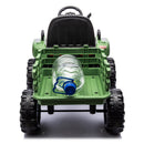 Ride On Tractor With Trailer - 24V Battery Powered Electric Tractor Toy by HouseOfZazla