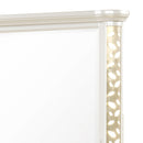 Cinderella - Bedroom Mirror With LED Frame Lighting (Dresser Not Included) - Beige by HouseOfZazla