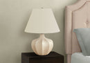 Resin Transitional Lighting, Table Lamp - Cream by HouseOfZazla